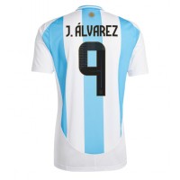 Dres Argentína Julian Alvarez #9 Domáci Copa America 2024 Krátky Rukáv